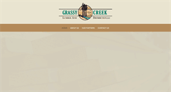 Desktop Screenshot of grassycreeklumber.com