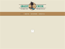 Tablet Screenshot of grassycreeklumber.com